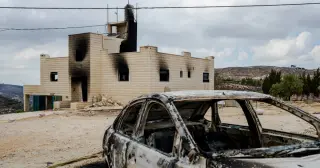 Settlers torch home, block court-ordered return of Palestinian family in West Bank