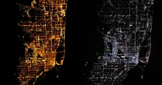 From Orange to White: Satellites Record the Global LED Makeover of City Nightscapes