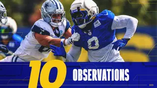 Rams-Cowboys Joint Practice Highlights Stafford's Sharpness and Cowboys' Pass Rush
