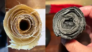 Lead Ink and X-Rays Help Scientists Read Burnt Herculaneum Scrolls Without Unrolling Them