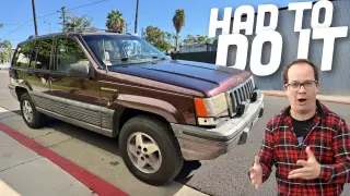 Autopian Editor Abandons Dream Project, Buys 1993 Jeep for $1,700