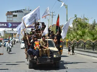 Kabul remembers five years of Taliban rule as supporters rally amid security claims and economic strain