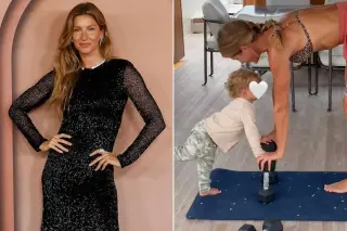 Gisele Bündchen Captures Heartwarming Moment as Son Posts a Copycat Workout