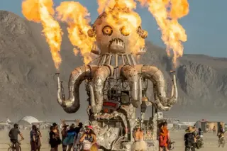 Burning Man 2026 Opens With Its Most Extravagant Mutant Vehicles Yet