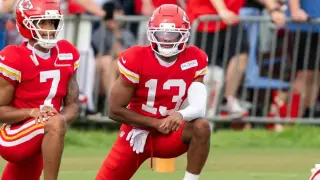 Allen's One-Handed Catch Headlines Chiefs Camp Day