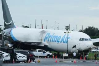 Amazon halts use of carrier after fatal Miami runway incident