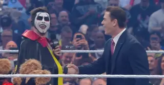 Danhausen Debuts at WrestleMania with Mini Army and Cena Moment
