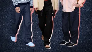 Dark, Baggy Denim Unites Actors and Athletes in Fall Fashion