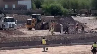 Heavy equipment collapses at El Paso construction site, killing one worker