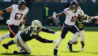 Franklin’s 'He Quit' Remark Sparks Social Media Clash with Bears’ Burden