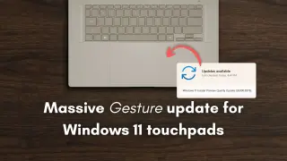 Windows 11 touchpad gains four new gestures and smarter scrolling in Insider builds