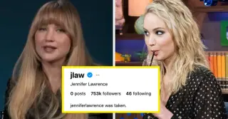 Jennifer Lawrence Makes a Splash on Instagram With a Witty Welcome Bio