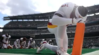 Diggs TD fuels Commanders’ rally, but end-zone celebration costs a two-point try