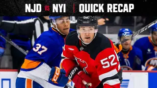 Isles edge Devils in OT at rookie showcase
