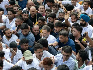 Opposition Leaders File Petition Against Election Chief Amid Heavy Delhi Security Lockdown