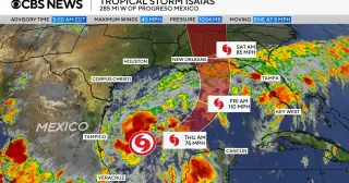 Isaias becomes first 2026 Atlantic hurricane, threatens Gulf Coast with 7-foot surge