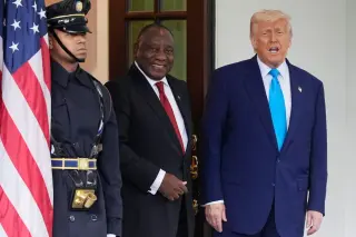 Trump widens refugee path for White South Africans amid Ramaphosa talks