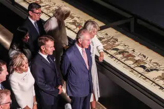 Bayeux Tapestry loan anchors Macron-Burnham talks in London