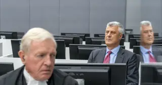 Ex-Kosovo Leader Thaci Sentenced to 25 Years for War Crimes