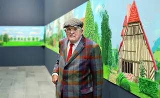 David Hockney, Shape-Shifting Maestro of Color, Dies at 88