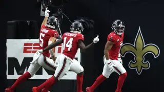 Falcons' Historic Rushing Night Ruins Saints' 20th Anniversary Celebration