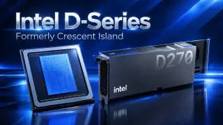 Intel Unveils D270 GPU: 1.3 PFLOPs FP8 Compute with 480GB LPDDR5X at 350W