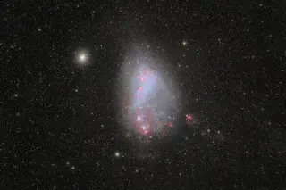 Ground-based shot captures dazzling view of the Small Magellanic Cloud