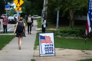 Lawsuit aims to bar armed ICE agents from polling places under Civil War-era statute