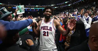 Embiid caps Game 7 win, Sixers turn to Knicks in the Garden