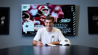 Raiders land No. 1 pick Mendoza, eyeing future at QB
