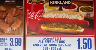 Costco Adds Water Option to Its $1.50 Hot Dog Combo as Coca‑Cola Signage Arrives