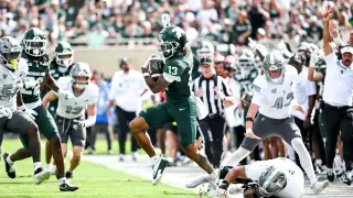 MSU Overcomes Slow Start to Beat Eastern Michigan 35-7, Hints at Future Challenges