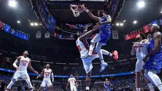 Magic Edge Closer to Upset, Take 3-1 Series Lead on Pistons