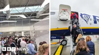 Athens passport queues strand Ryanair travellers bound for London Luton