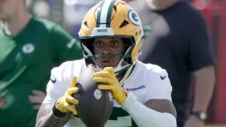 Lloyd Shines at Packers Camp with TD and Backflip