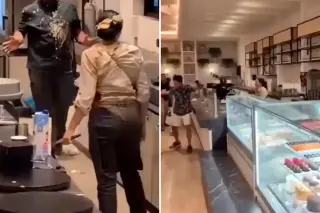 Unruly outburst at Moon Palace Punta Cana as resort worker attacks guests and a colleague