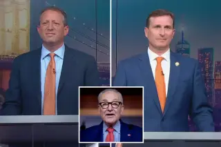 Lander Confronts Schumer in NY1 Debate Over 2028 Run