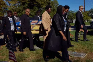 Funeral for Haitian Student Pierre Damas Bel Draws Hundreds as Trump Rallies in Ohio