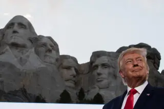 White House backs adding Trump to Mount Rushmore as anniversary nears