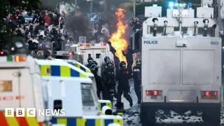 Online networks spark rapid protests across Northern Ireland