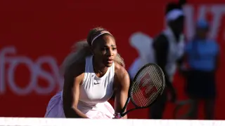 Serena Williams returns to win in doubles at Queen’s Club alongside Victoria Mboko