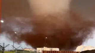 Tornado Rips Through Enid Area, Striking Vance AFB and Damaged Neighborhoods