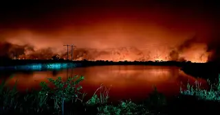 Two South Florida Wildfires Push Air-Quality Warnings as Crews Battle Blazes
