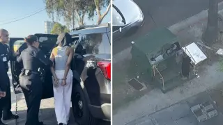 LAPD Detains Mother After Infant Found Dead in South LA Dumpster