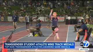 Transgender athlete AB Hernandez claims two CIF state track titles amid protests