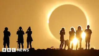 Europe dazzled by a rare solar eclipse, from near-total UK skies to totality in Spain