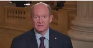 Delaware Senator Chris Coons Expects Quick Recovery After Crash