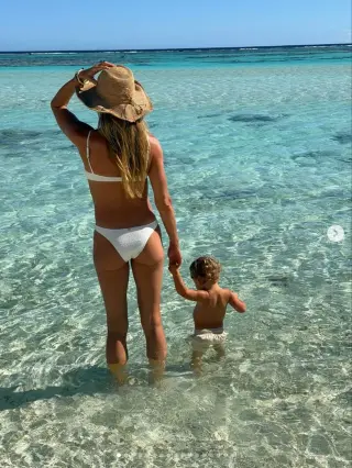 Gisele Bündchen's toddler steals the workout spotlight on a yacht deck