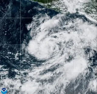 Tropical Storm Vance Forms in Pacific, No Land Threat Expected
