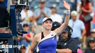 Rybakina opens US Open bid for No.1 with straight-sets win over wildcard Frodin